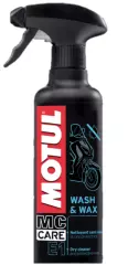 Засіб Motul E1 WASH & WAX для миття та полір.мотоц.(аероз.) 400мл