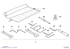 Ключ Torx (71112328872)