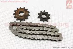 Ланцюг 48L + зірка Z = 10 + зірка Z = 13 (Китай)