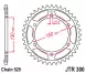 Зірка задня JT Sprockets JTR300.42