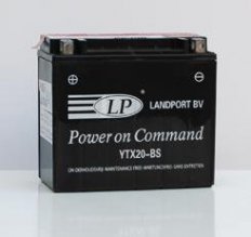 Аккумулятор LANDPORT YTX14AH-BS (QUADY)