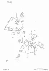 Cap,frame cover (47129-49300-000)