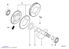 Пружина сжатия (11272343077)