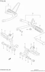Footrest,front,l (43560-44B10-019)