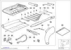 Лента крепления (71112316481)