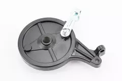 Кришка барабана гальмівного (заднього) + колодки CR-9, (Viper)