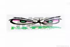 Наклейка логотип NO FEAR (40х10) (0503)