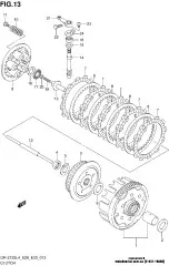 Plate,clutch driven (21451-19A00-000)