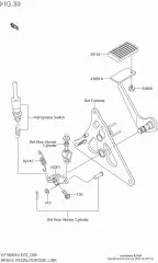 Spring,brake pedal r (K9214-50191-000)