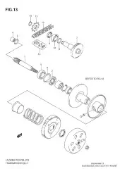 Sprocket,engine lt-z (27511-43G00-000)