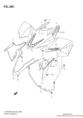 Tape,front fender lt (68155-45G70-ANS)