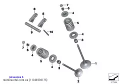 Сухарь клапана (11348530175)