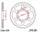 Зірка задня JT Sprockets JTR501.35