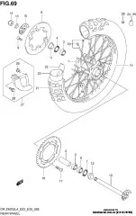 Adjuster dr-z400 dr- (61410-29F00-000)