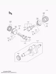 Стопорне кільце-PISTON PIN Z250-G2 (92036021)