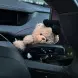 Іграшка на перемикач Ведмедик з бантом 13*8 см