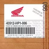 Трос HOSE COMP. RR. BRAKE (43512-HP1-006)