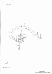 Hose,fuel pump & coc (44320-38A02-000)