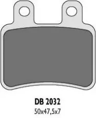 Колодки гальмівні дискові DELTA DB2032MX-D