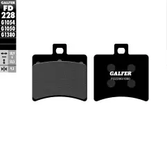 Колодки гальмівні дискові GALFER FD228G1050