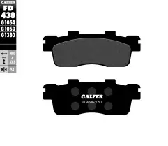 Колодки гальмівні дискові GALFER FD438G1050