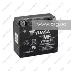 Акумулятор YUASA YTX20-B