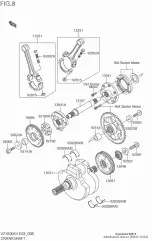 Nut,connecting rod v (K9201-51643-000)