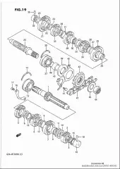 Retainer gsf1200 gsf (24751-40C01-000)