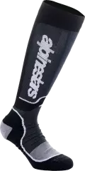 Шкарпетки Alpinestars MX Plus, Чорний/Білий, S