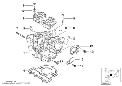 Винт для удаления воздуха (11127707432)