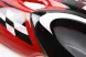Пластик задній бічний лівий та правий комплект 2шт Yamaha Jintian F14 (присутні дрібні подряпини) чорний/червоний (Китай) - Фото 2