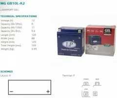 Акумулятор LANDPORT GB10LA2