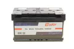 Акумулятор SOLGY 406023 80Ah/720A +R