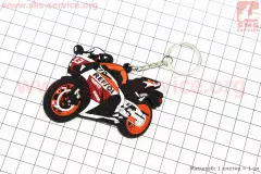 Брелок мото REPSOL резиновий 75х50мм (Китай)