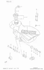 Cushion,fuel tank up (44541-14300-000)