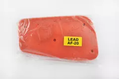 Елемент повітряного фільтра Honda LEAD AF20/HF05 (поролон із просоченням) (червоний), (Китай)