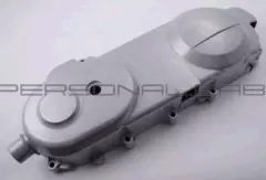 Кришка варіатора 4T GY6 50 (12 колесо, 139QMB, срібляста), (KOMATCU)