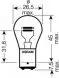 Лампа розжарювання Osram P21/5W 24V 21/5W BAY15d - Фото 2