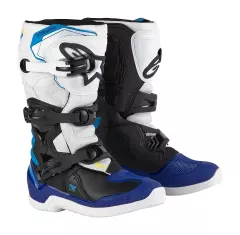 Мотоботи підліткові Alpinestars Tech 3S Youth, Білий/Чорний/Синій, 6