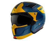 Шолом MT STREETFIGHTER SV, Жовтий матовий, XL