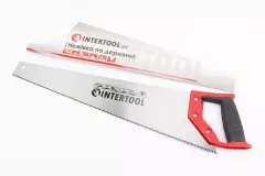 Ножівка по дереву 500мм, 7TPI, загартований зуб, 2D заточування HT-3103, (INTERTOOL)