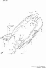 Shield frame cover (47217-31E00-000)