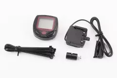 Велокомп`ютер дротовий 15-функцій чорний (без батарейок) Crosser, (Китай)