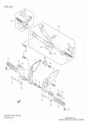 Bracket, footrest sv (43521-16G00-000)