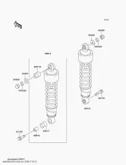 Втулка A,SHOK AB RUB Z440-A2 (45017012)