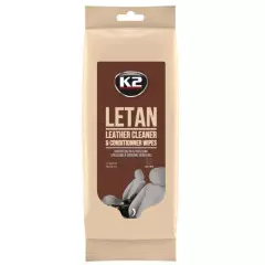 Серветки для догляду за шкіряним салоном K2 LETAN 24