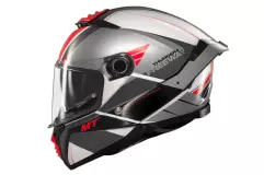 Шолом MT THUNDER 4 SV FREEWAY, Сірий глянцевий, XXXL