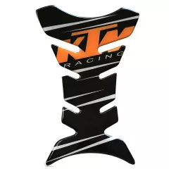 Наклейка на бак KTM універсальна, Чорний