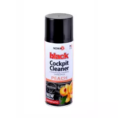 Поліроль панелі приладів BLACK Cockpit Cleaner 450ml, персик (NOWAX)