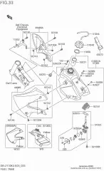 Packing,tap valve rm (K4304-91091-000)